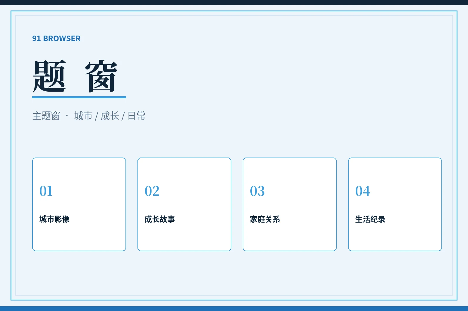 题窗主题内容